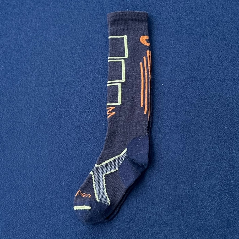 Lorpen STL 1127 Tri Layer Socks Ski and Snowboard Navy Men’s Small